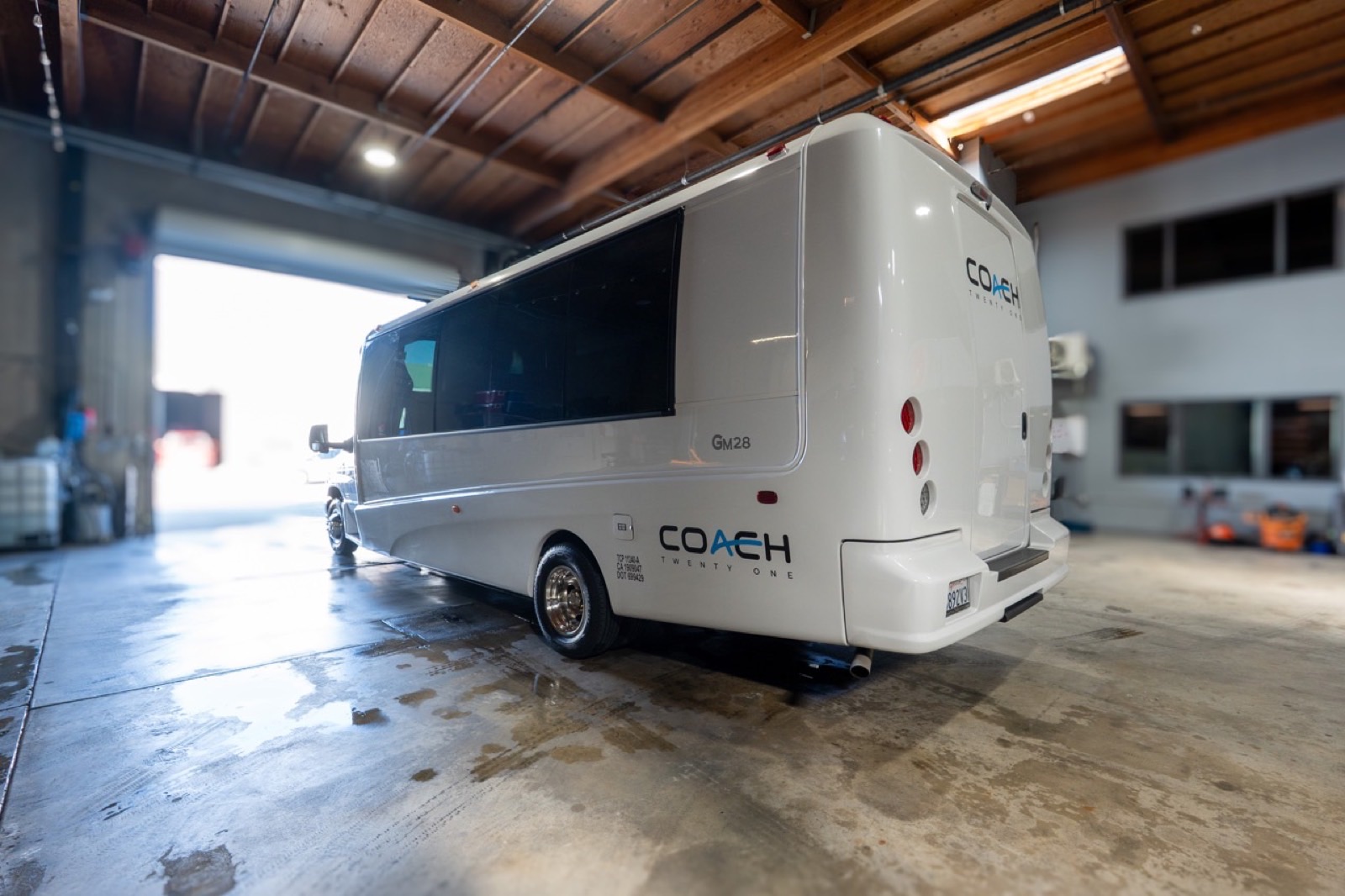Motorcoach exterior